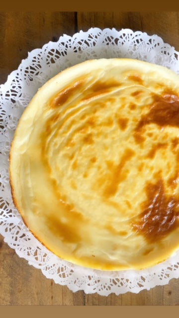 Kuchen sureño duraznos